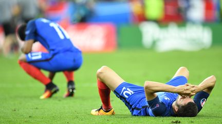 Les Bleus vont devoir digérer cette défaite en finale de l'Euro (MUSTAFA YALCIN / ANADOLU AGENCY)