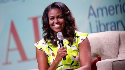 Michelle Obama se démène comme une dingue pour appeler les jeunes à voter le 4 novembre prochain. (JONATHAN BACHMAN / GETTY IMAGES NORTH AMERICA)