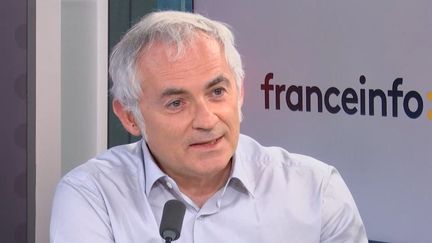 Jean-François Rial de l'Office de tourisme de Paris et également PDG de Voyageurs du monde était l'invité de franceinfo le 28 avril 2022. (FRANCEINFO / RADIOFRANCE)