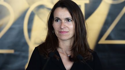 Aurélie Filippetti a reçu les intermittents à Cannes
 (BERTRAND LANGLOIS / AFP)