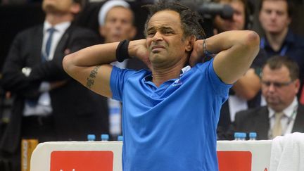 Et si Yannick Noah n'était plus capitaine de Coupe Davis en 2017 ? (MICHAL CIZEK / AFP)