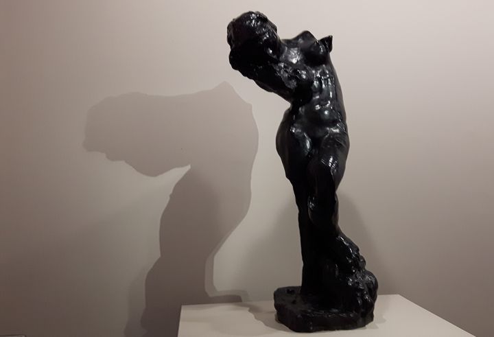 "La Méditation" d'Auguste Rodin exposée au Grand Palais, à Paris, du 22 mars au 31 juillet 2017 (ANNE CHEPEAU / RADIO FRANCE)