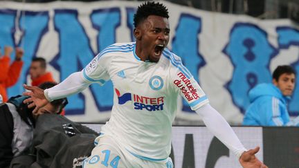 Georges-Kévin Nkoudou, brillant cette saison avec l'OM (ROUX PATRICK / MAXPPP)