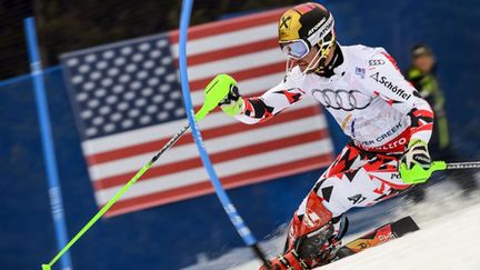 L'Autrichien Marcel Hirscher (FABRICE COFFRINI / AFP)