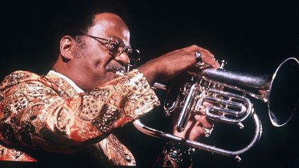 Le trompettiste Clark Terry, en 1980
 (BERT MATTSSON / SCANPIX SWEDEN / AFP)