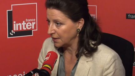 La ministre de la Santé Agnès Buzyn, invitée de la matinale de France Inter, le 24 mai 2018 à Paris. (FRANCE INTER / RADIO FRANCE)