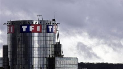 Vue partielle de l'immeuble qui abrite le siège de la chaîne française de télévision privée TF1 à Boulogne-Billancourt. (AFP/JOEL SAGET)