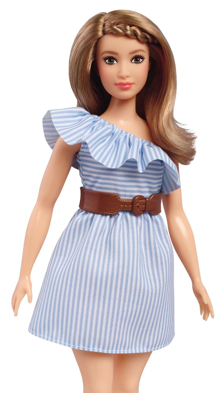 En 2016, Mattel lance trois nouvelles silhouettes de Barbie, dont la Barbie ronde. (BARBIEÂ®/COVER IMAGES/SIPA / SIPA)