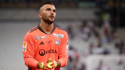 Anthony Lopes le 31 juillet 2020.&nbsp; (CHRISTOPHE PETIT TESSON / EPA)