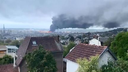 Rouen : important incendie dans une usine classée Seveso