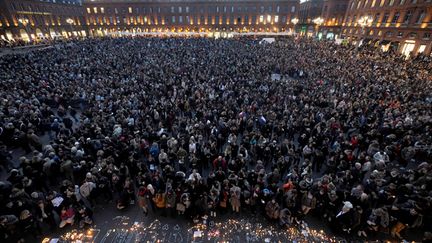  (Un rassemblement à Toulouse après les attentats du 13 novembre © MAXPPP)