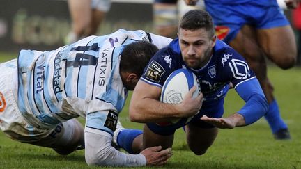 Castres s'est imposé 25-3 face au Racing 92 samedi. (RAYMOND ROIG / AFP)