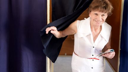 Michèle Delaunay était candidate pour le Parti socialiste dans la deuxième circonscription de Gironde. (NICOLAS TUCAT / AFP)