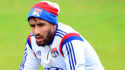 Le joueur de l'OL, Nabil Fékir