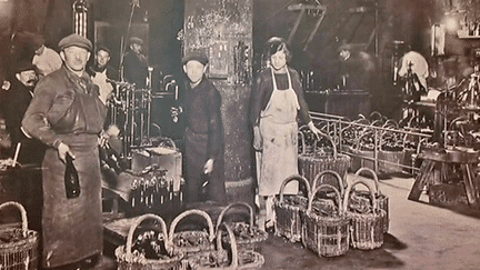 Pendant quatre ans, la vie souterraine s'organise dans les caves Krug.
 (France 3 / Fonds documentaire Krug)