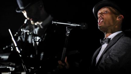 Stromae en concert à Abidjan le 23 mai
 (Sia Kambou / AFP)