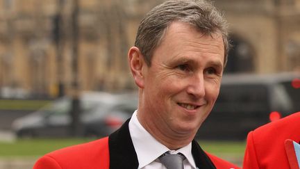 Nigel Evans, photographi&eacute; &agrave; Londres, devant le Parlement, le 22 mars 2011.&nbsp; (OLI SCARFF / GETTY IMAGES EUROPE)