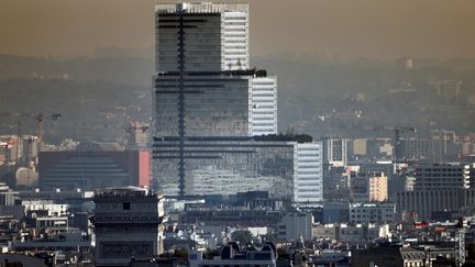 La&nbsp;Cité judiciaire&nbsp;de&nbsp;Paris,&nbsp;porte de Clichy dans le quartier des Batignolles. (THOMAS COEX / AFP)