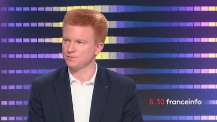 Adrien Quatennens, député du Nord et coordinateur de La France Insoumise, était, mercredi 9 février, l’invité du 8h30 franceinfo.&nbsp; (FRANCEINFO)