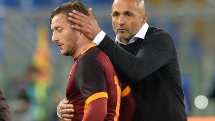 Luciano Spalletti a rendu hommage à Francesco Totti (SILVIA LORE / NURPHOTO)