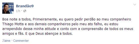 &nbsp; (BRANDAO / FACEBOOK)