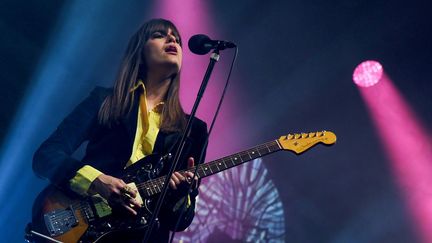 Clara Luciani en concert au Printemps de Bourges 2019 (GUILLAUME SOUVANT / AFP)