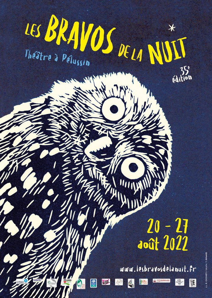 L'affiche de la 35e édition des Bravos de la nuit à Pélussin. (DR)