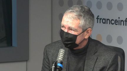 Stéphane Tortora, sur franceinfo, le 10 février 2022. (FRANCEINFO / RADIOFRANCE)