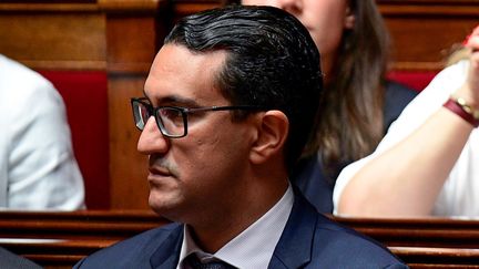 Le député LREM M'jid El Guerrab, le&nbsp;5 juillet 2017, à l'Assemblée nationale à Paris. (MARTIN BUREAU / AFP)