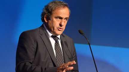 Le président de l'UEFA Michel Platini