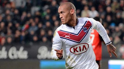 Yoann Gouffran et les Girondins font la bonne opération de la soirée (DAMIEN MEYER / AFP)