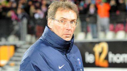 L'entraîneur du PSG, Laurent Blanc