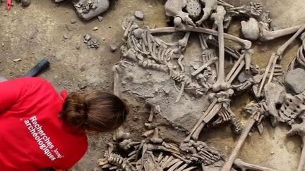 Journées nationales de l'archéologie : une scène de crime préhistorique mise au jour