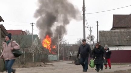 Guerre en Ukraine&nbsp;: la vie des civils chamboulée par la progression russe&nbsp; (France 3)