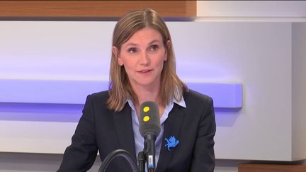 Agnès Pannier-Runacher, secrétaire d'État auprès du ministre de l'Économie, le 31 octobre 2018. (RADIO FRANCE / FRANCEINFO)