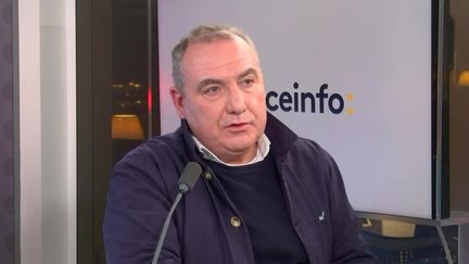 Gilles Attaf, président du label Origine France, le 24 janvier 2023. (FRANCEINFO / RADIO FRANCE)