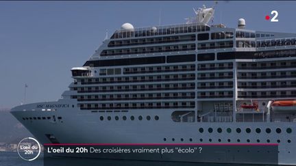 MSC Croisières est le premier armateur de navires de croisières en Europe. (L'OEIL DU 20 HEURES / FRANCE 2)