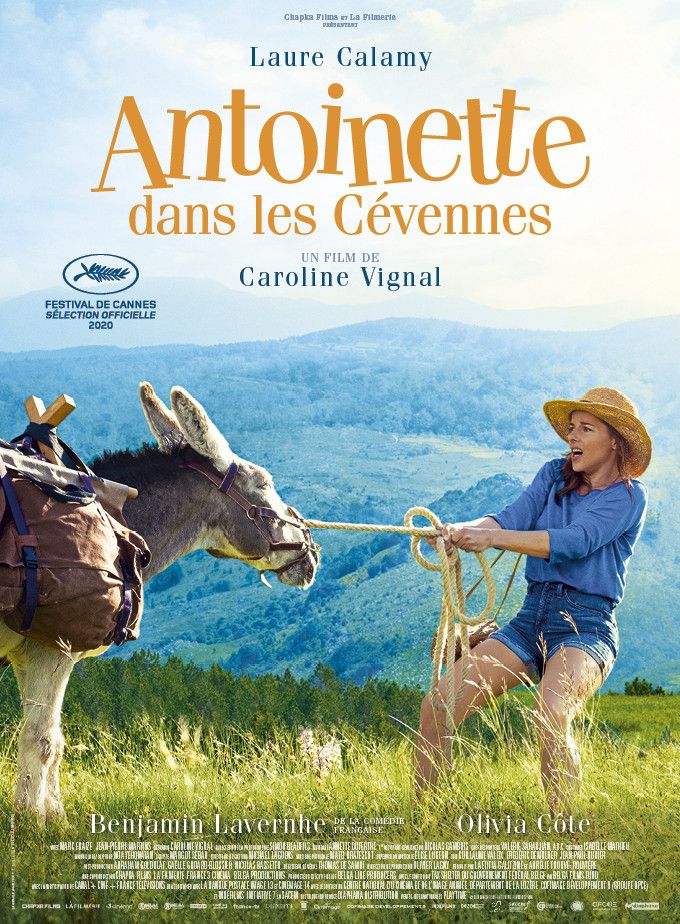 Affiche de "Antoinette dans les Cévennes", de Caroline Vignal, septembre 2020 (Diaphana Distribution)