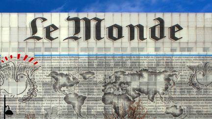 Le si&egrave;ge du quotidien "Le Monde", &agrave; Paris. (MANUEL COHEN / AFP )