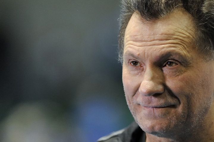 Olivier Krumbholz sélectionneur de l'équipe de France féminine de handball  (JEAN-SEBASTIEN EVRARD / AFP)