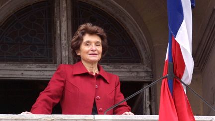 Nicole Catala, ancienne ministre de Jacques Chirac, à Paris, le 23 février 2001.&nbsp; (JACQUES DEMARTHON / AFP)