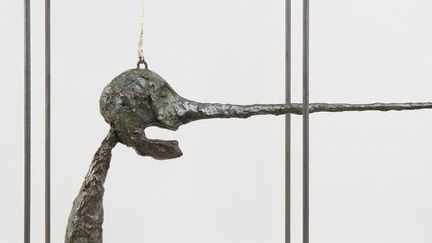 "Le nez", bronze de 1947, l'une des 70 oeuvres exposées au Musée de Grenoble.
 (Succession Alberto Giacometti)