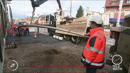 Le dernier feu tricolore d'Abbeville, mis hors service. (France 2)