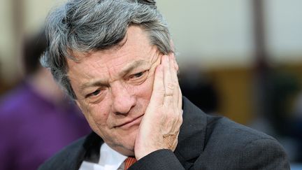 Le pr&eacute;sident de l'UDI, Jean-Louis Borloo, le 4 avril 2013 &agrave; Lille.&nbsp; (PHILIPPE HUGUEN / AFP)