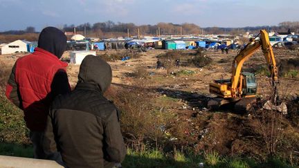 &nbsp; (La "jungle" de Calais, en janvier 2016. © REUTERS/Pascal Rossignol)