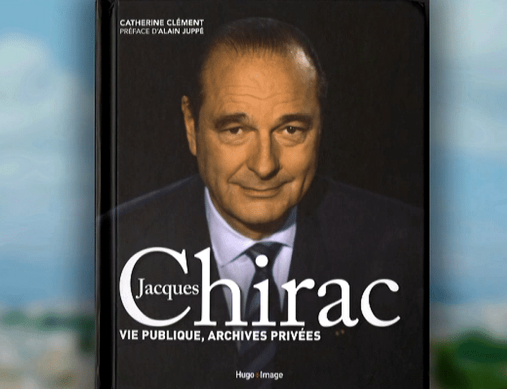 Couverture du livre "Chirac, vie publique, archives privées" (Hugo Image)
 (France 3 / Culturebox)