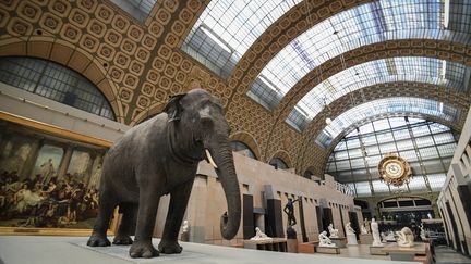 Le hall du musée d'Orsay à Paris (24 mars 2021) (ALAIN JOCARD / AFP)