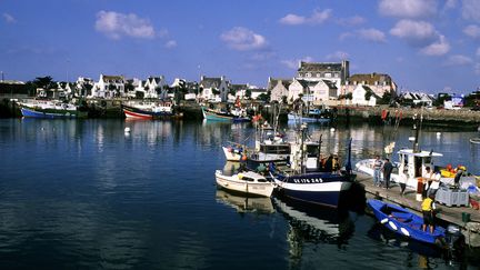 Le petit port breton de Plobannalec-Lesconil&nbsp;dans le Finistère.&nbsp; (GUIZIOU FRANCK / HEMIS.FR / AFP)