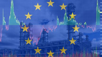 La guerre en Ukraine et l'énergie. L'Europe a su s'adapter, trouver d'autres fournisseurs, développer des alternatives, mais les prix de l'énergie ne sont pas prêts de baisser. (Illustration) (ANTON PETRUS / MOMENT RF / GETTY IMAGES)