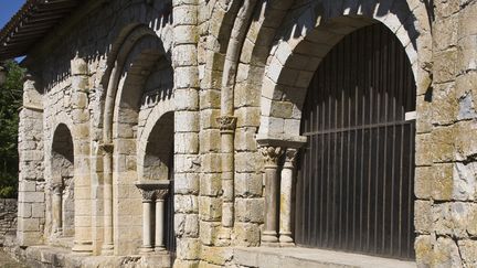 L'abbaye de&nbsp;Marcilhac-sur-C&eacute;l&eacute; (Lot), 4 ao&ucirc;t 2008. (SUDRES JEAN-DANIEL / HEMIS.FR / AFP)